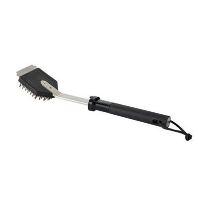 Brosses à Gril En Acier Inoxydable - Lot De 2 - Poils Triangulaires - Longueur 30 Cm - Pour Barbecue, Four, Plaques - Résistantes à La Chaleur - 11