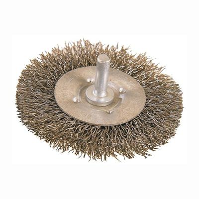 Brosse de roue ronde à fils ondulés 100 x 6mm - OSBORN - 7003600521