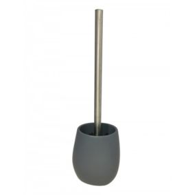 Brosse de toilette gris anthracite - LARA