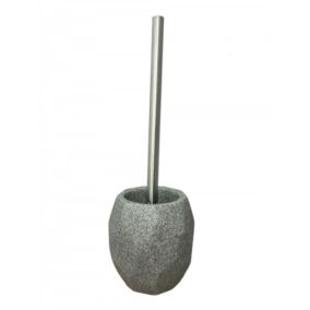 Brosse de toilette gris - KESIA