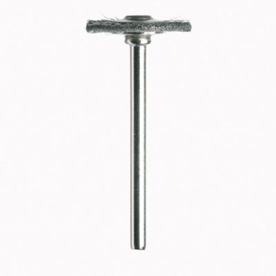 Brosse en acier vendue par 2 Dremel 19 mm