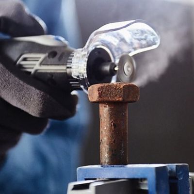 Brosse en acier vendue par 2 Dremel 19 mm
