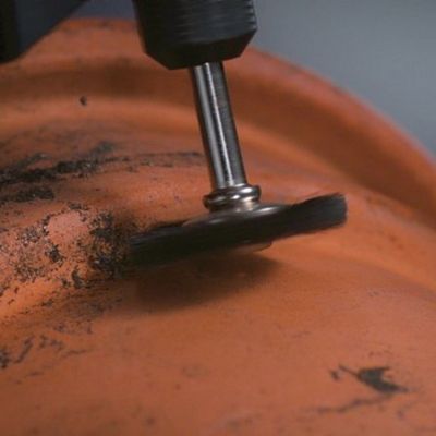 Brosse en acier vendue par 2 Dremel 19 mm