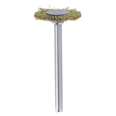 Brosse en laiton vendue par 2 Dremel 19 mm