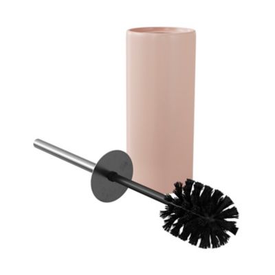 Brosse et porte-brosse de toilette Koros nude rose GoodHome