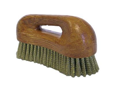 Brosse garnissage acier laitonné