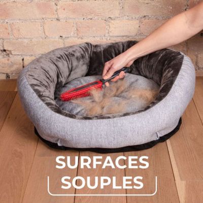 Brosse électrostatique - Vileda - PET Pro - Caoutchouc - Pour chiens - 1 pièce