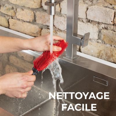 Brosse électrostatique - Vileda - PET Pro - Caoutchouc - Pour chiens - 1 pièce