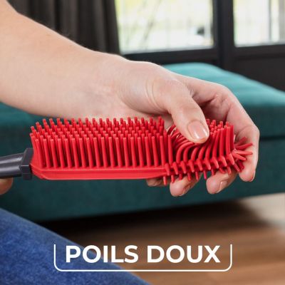 Brosse électrostatique - Vileda - PET Pro - Caoutchouc - Pour chiens - 1 pièce