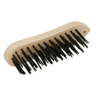Brosse métallique violon avec fil en acier laitonné - ROULOR - 5254