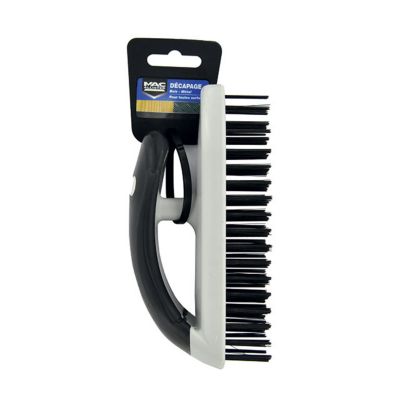 brosse a main decapage dur pour bois et metal mac allister castorama