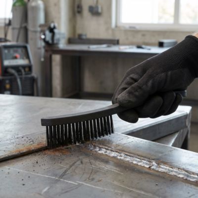 Brosse métallique noir SF56 29 cm en acier