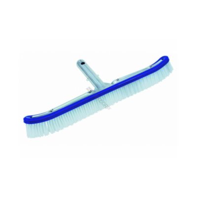 Brosse nettoyage piscine PVC avec renfort en alu largeur de 42 cm