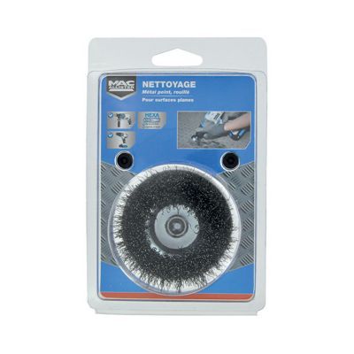 Brosse Perceuse De Nettoyage Pour Metal Ronde Mac Allister Castorama