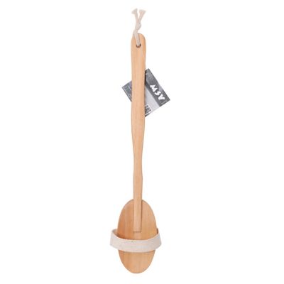 Brosse pour le dos à suspendre en bois L.12 x l.7,5 x ép.4 cm