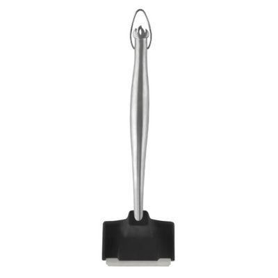 Brosse Barbecue Napoleon Inox - Nettoyage Grilles Puissant Avec Grattoir Intégré