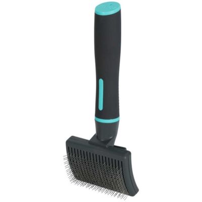 Brosse rétractable pour chien Slicker Anah Taille S