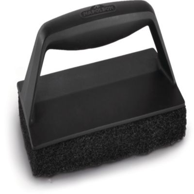 Brosse rectangulaire avec poignée pour grille de barbecue Napoleon