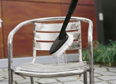 Brosse simple Karcher en plastique noir