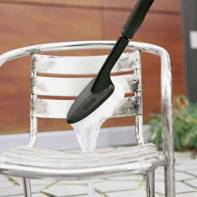 Brosse simple Karcher en plastique noir