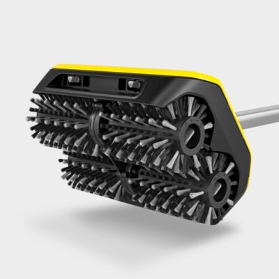 Brosse sol bois pour nettoyeur de terrasses Karcher PCL 6 - 4 pièces