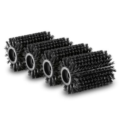 Brosse sol pierre pour nettoyeur de terrasses Karcher PCL 6 - 4 pièces