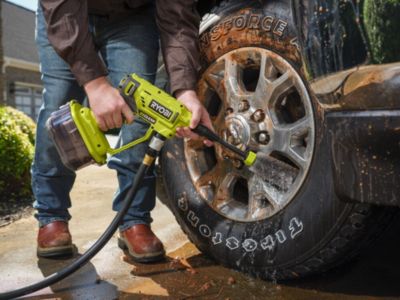 Brosse spéciale jantes pour pistolet haute pression Ryobi