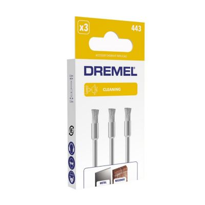 Brosse vendue par 3 Dremel acier 3.2 mm