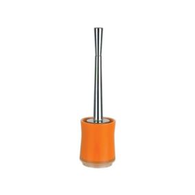 Brosse wc avec support Acrylique SIDNEY Orange Spirella