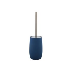 Brosse wc avec support ASTI Soft touch Bleu Foncé MSV