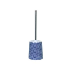 Brosse wc avec support Céramique BENTO Bleu MSV