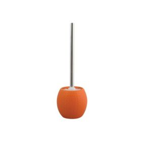 Brosse wc avec support Céramique CAMBERRA Orange MSV