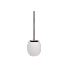 Brosse Wc avec support Céramique mati Blanc MSV