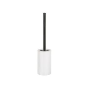 Brosse Wc avec support Céramique TUBE Blanc Spirella