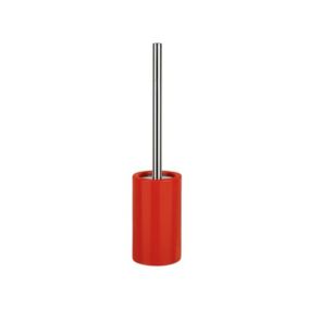 Brosse Wc avec support Céramique TUBE Rouge Spirella