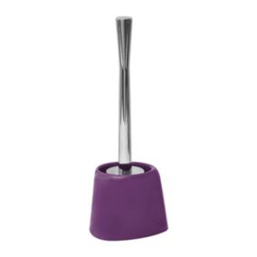 Brosse WC avec support conique Aubergine