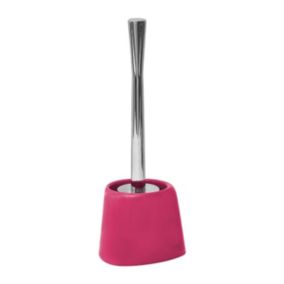 Brosse WC avec support conique Fuchsia