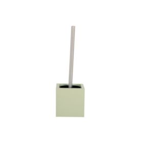 Brosse Wc avec support MDF  Inox Vert Amande MSV