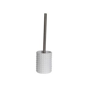 Brosse Wc avec support Polyresine MOSAIK Blanc MSV