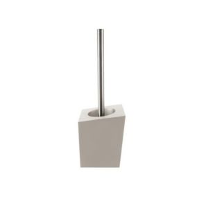 Brosse Wc avec support Polyresine YOSHI Taupe mat Spirella