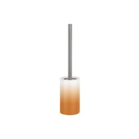 Brosse wc avec support TUBEGRADIENT Orange Spirella