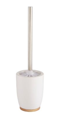 Rangement brosse wc blanc