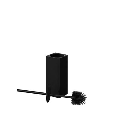 Brosse WC Autoportante En Métal BVL - 2 Têtes Incluses - Design Carré - Pour Salle De Bains