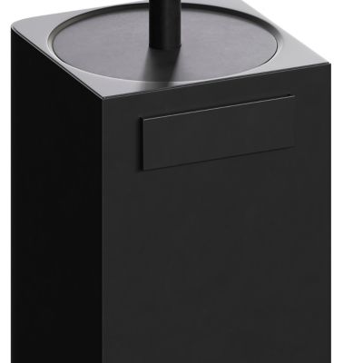 Brosse wc design brandol - noir mat - Conforama