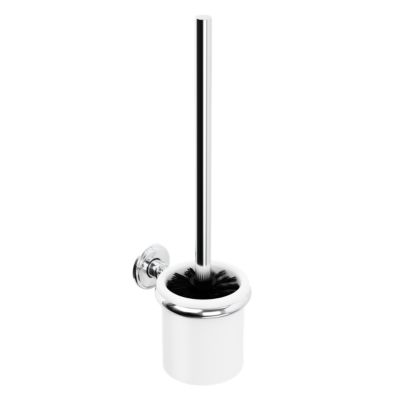 Brosse WC et support mural en acier inoxydable chromé Endell GoodHome