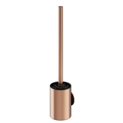 Brosse WC et support mural en acier inoxydable cuivré Cavally GoodHome