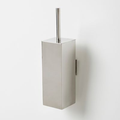 Brosse WC murale GoodHome Alessano argent chromé