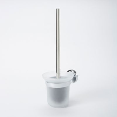 Brosse WC murale GoodHome Ormara argent chromé