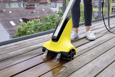 Brosses rouleaux pour sols en bois Karcher Patio Cleaner pour nettoyeur de terrasse PCL 4