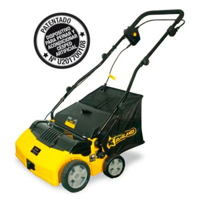 Brosseuse électrique aspirante pour gazon synthétique - Garland 502 E-V19 - Nettoyage et ramassage de débris